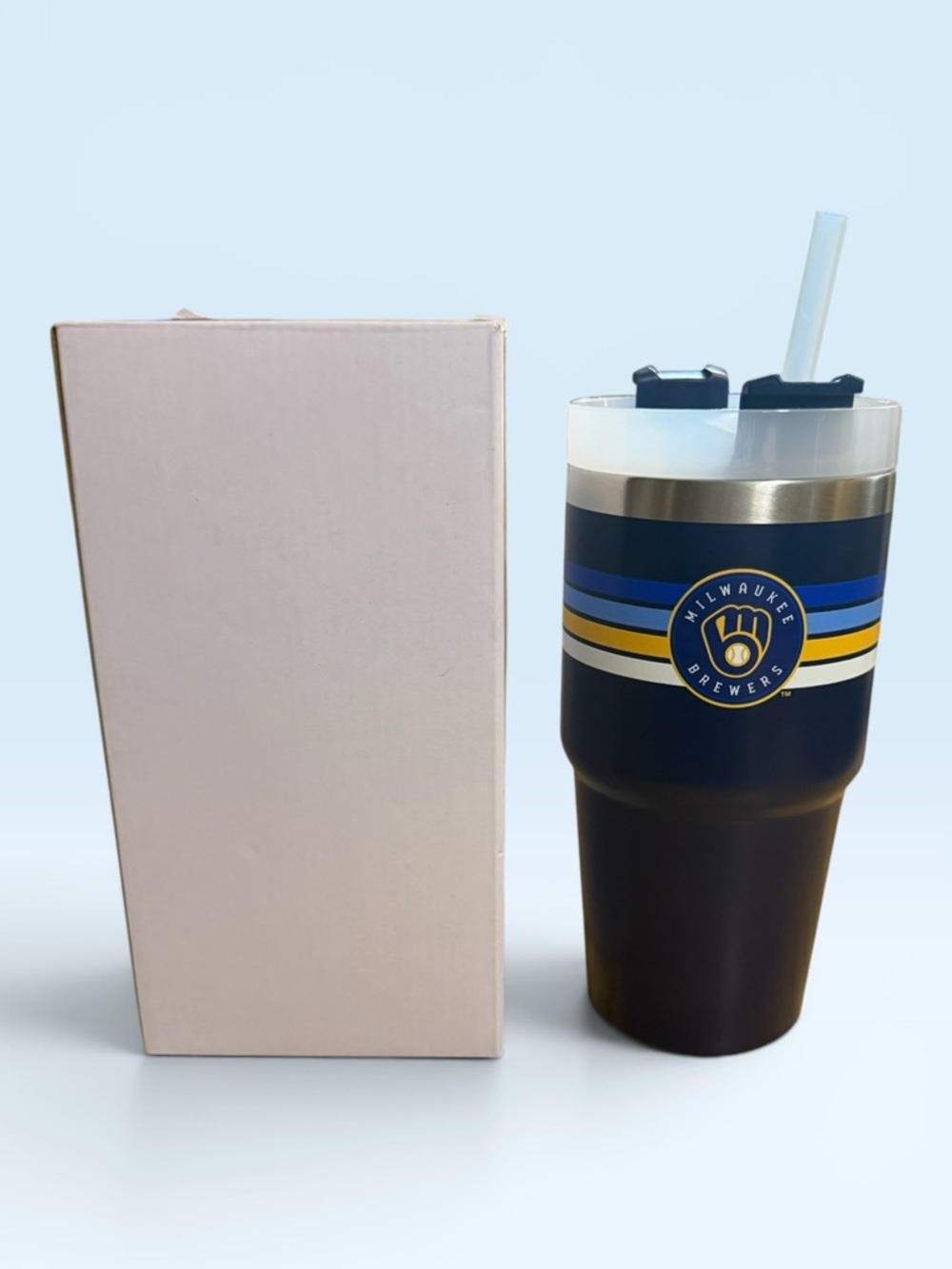 Milwaukee Brewers Stainless Steel Tumbler 2025 Stadium Giveaway